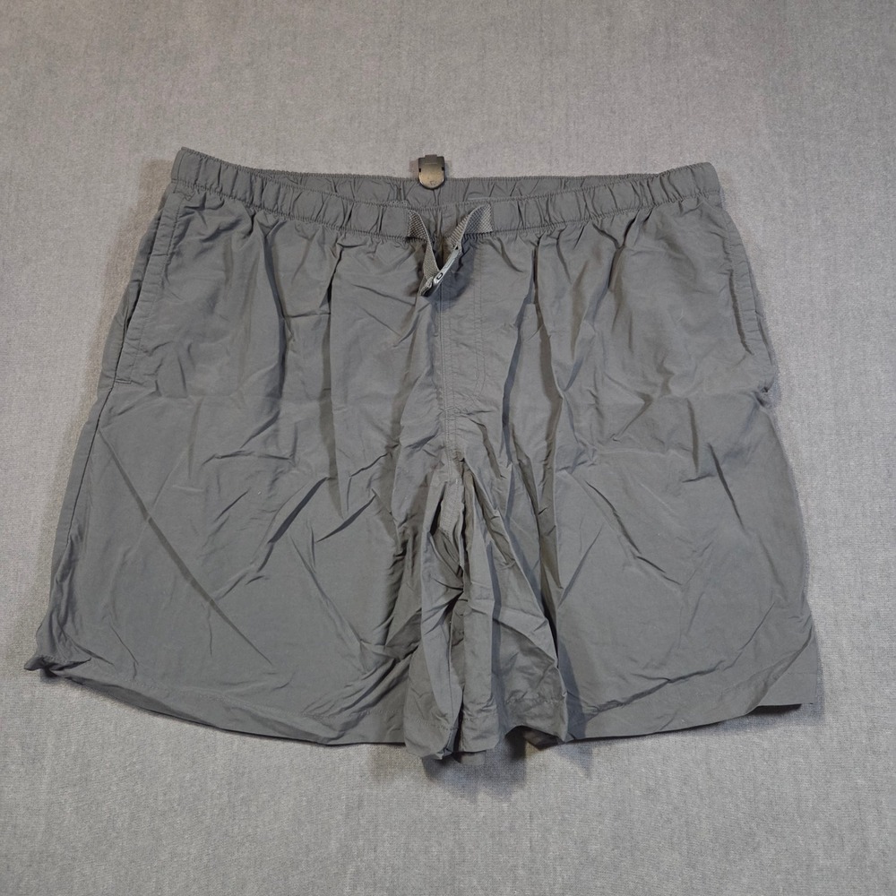 Columbia Shorts Mens XXL Gray Omni-Shade Sun Protection Hiking Outdoor 6in